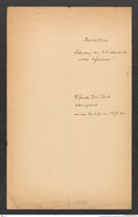 k.k. naturhistorisches Hofmuseum, Intendanzakten 1885-1896 (Hauer), Aktenzahl Z.452/1889, Seite 4